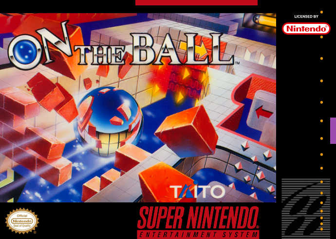 On The Ball (Usa) Snes Keychain