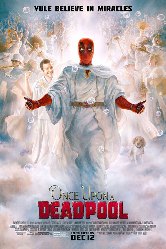 Once Upon A Deadpool Action Movie Jigsaw Puzzle