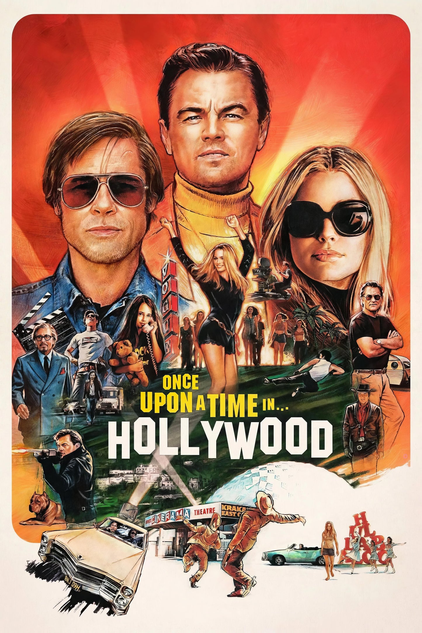 Once Upon A Time... In Hollywood (2019) Movie Magnet
