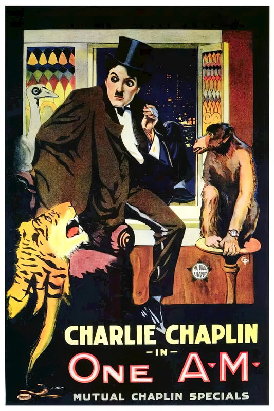 One A.M. (1916) Movie Magnet
