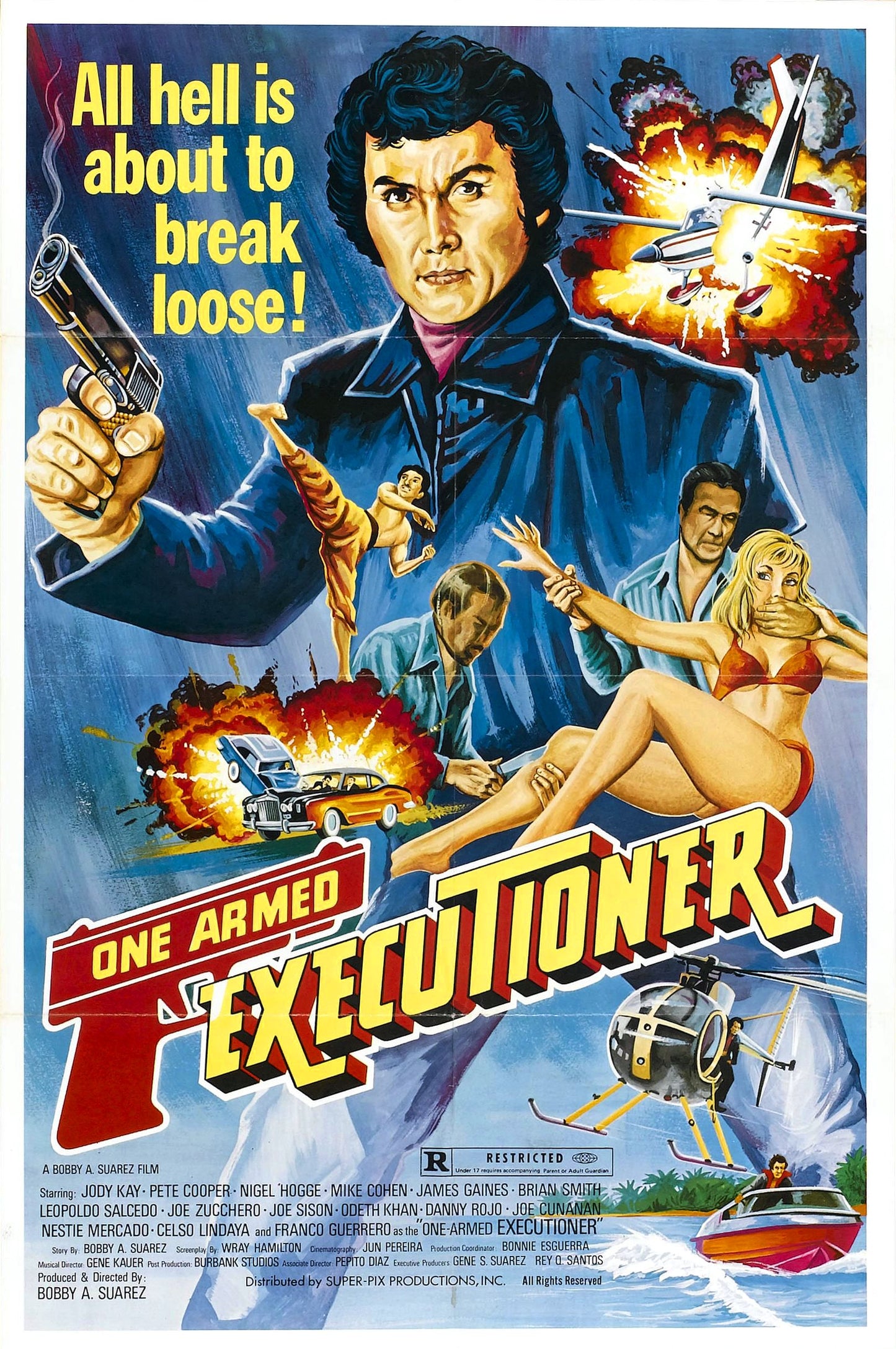 One Armed Executioner 01 Movie Magnet