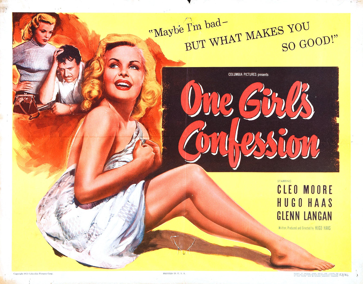 One Girls Confession 02 Movie Keychain