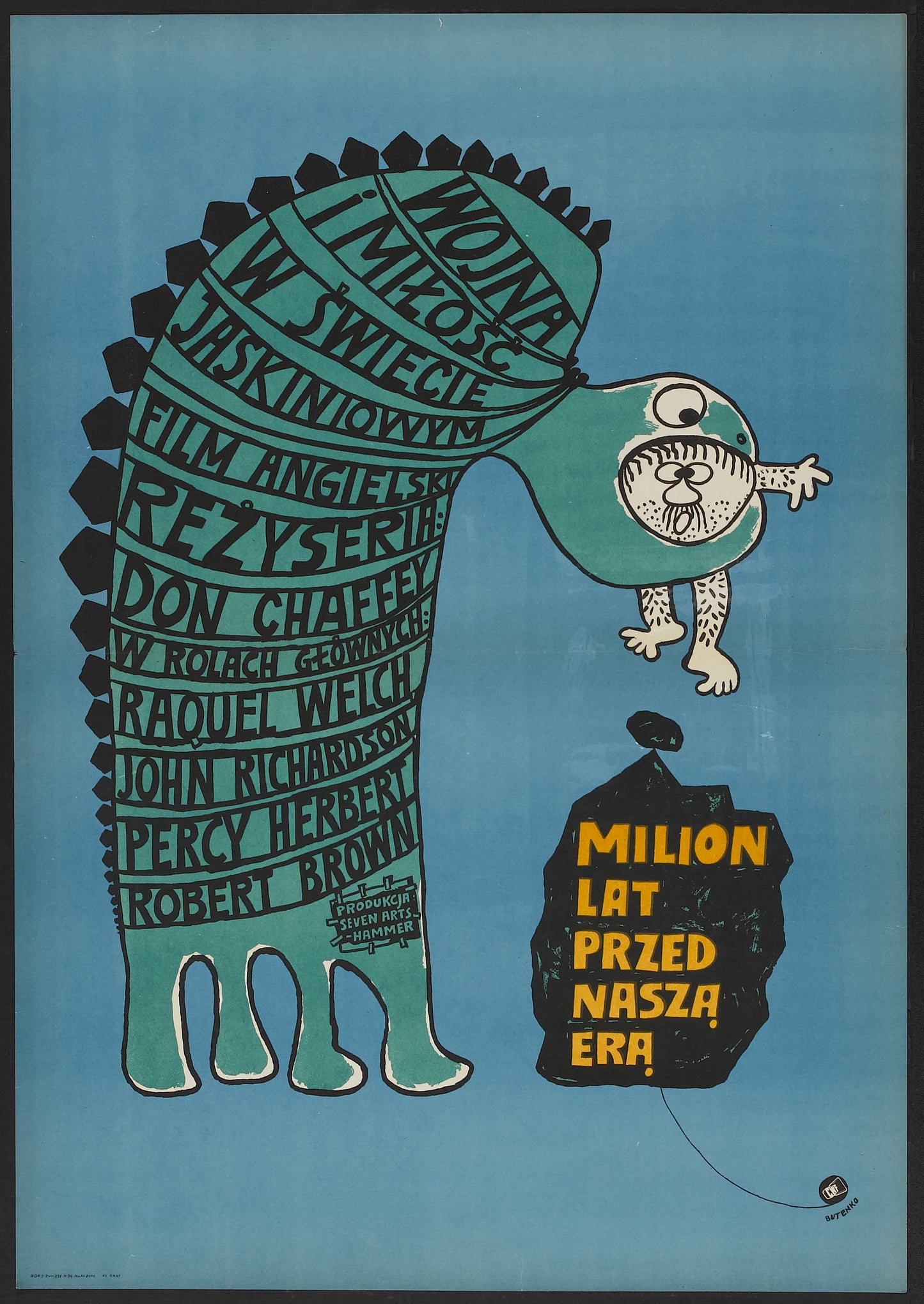 One Million Years Bc 03 Movie Magnet