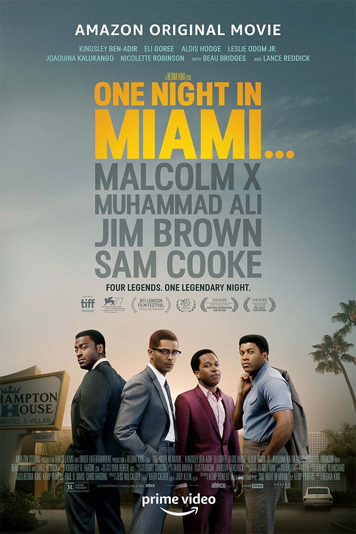 One Night In Miami 2021 Movie Drama Action Print Jigsaw Puzzle