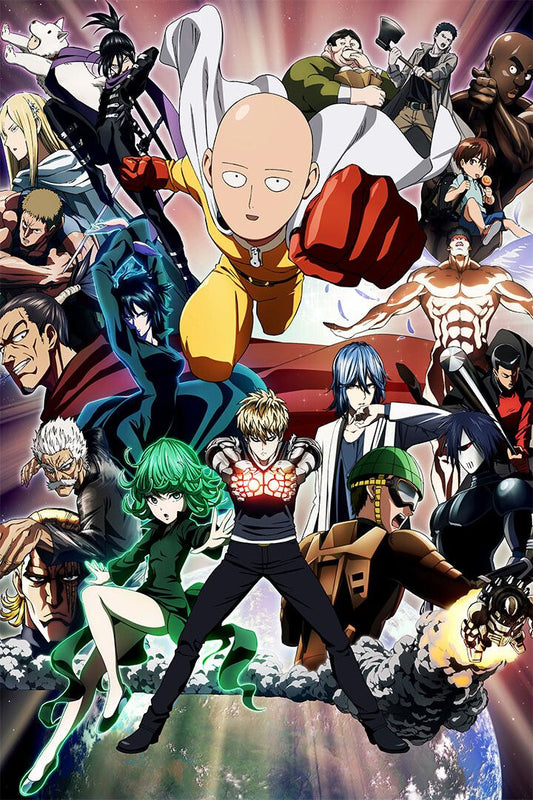 One Punch Man Classic Moive Anime Tv Series Jigsaw Puzzle