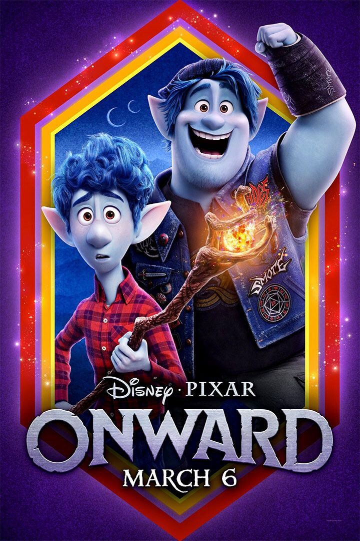 Onward 2020 Movie Action Animation Comedy Print Jigsaw Puzzle