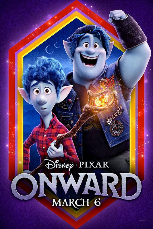 Onward 2020 Movie Action Animation Comedy Print Jigsaw Puzzle