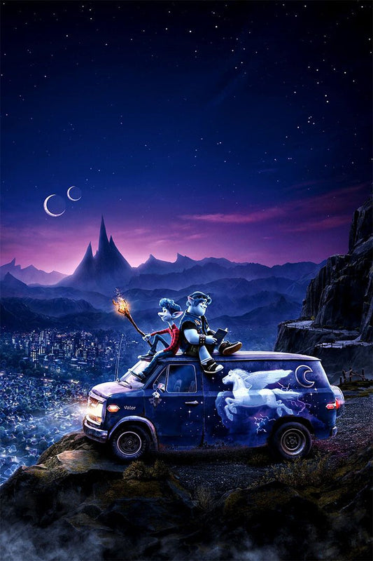 Onward 2020 Movie Tom Holland Animation Action Jigsaw Puzzle
