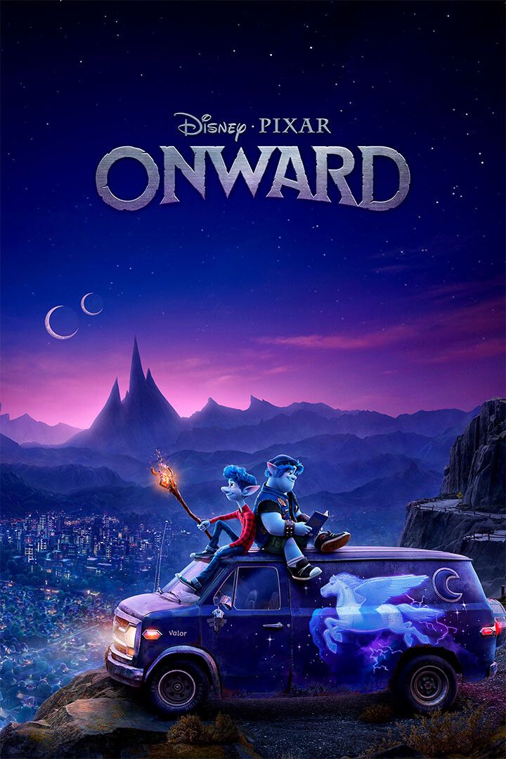 Onward Animated Movie Ian Barley Wizard Pegasus Van Home Jigsaw Puzzle