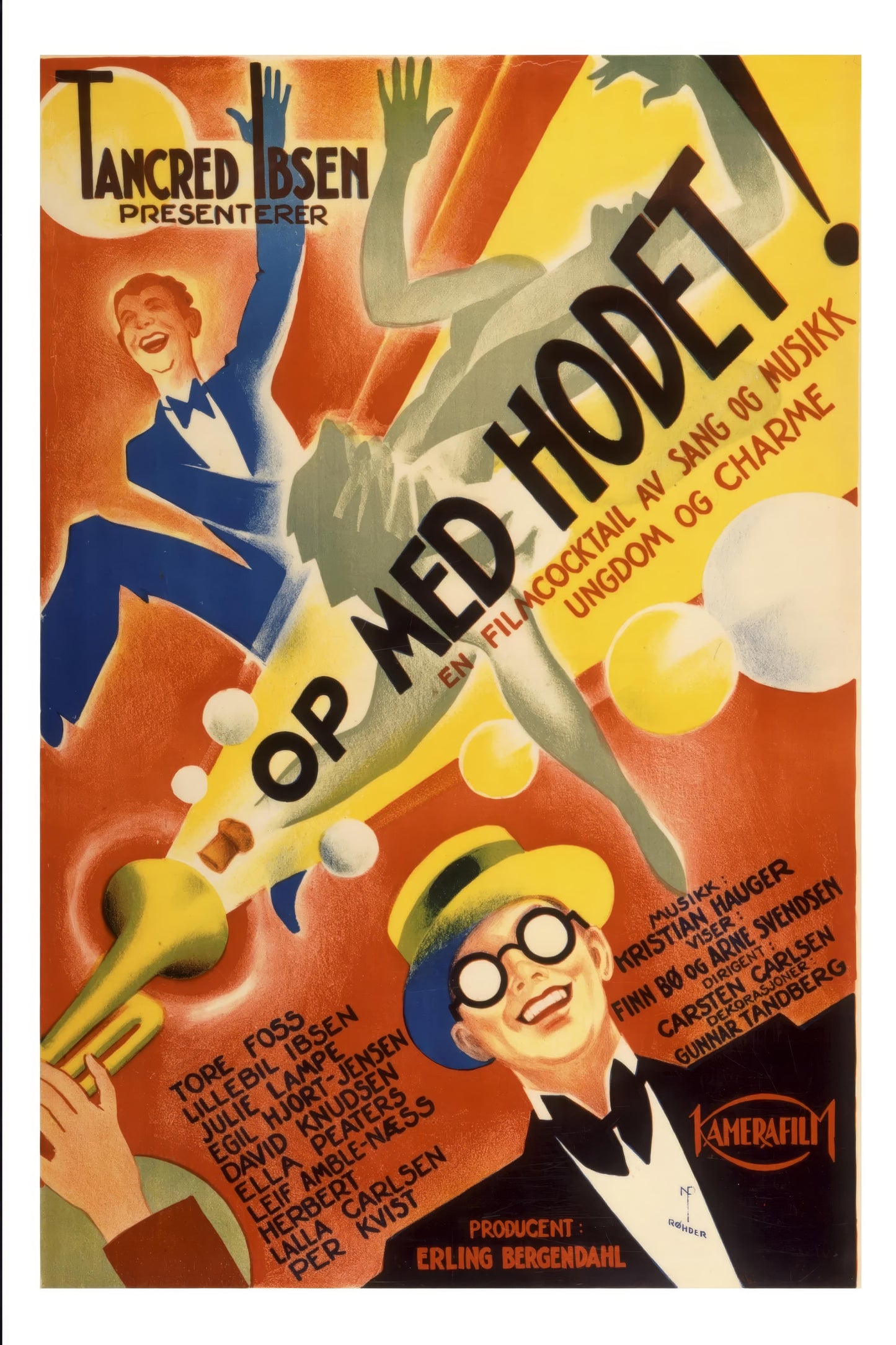 Op Med Hodet! (1933) Movie Magnet