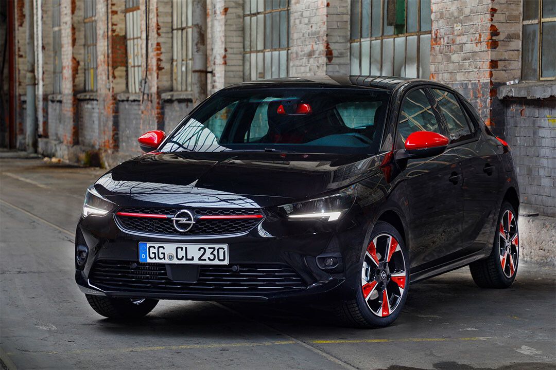 Opel Corsa Individual Black Car German Automobiles Indoor Decor Jigsaw Puzzle