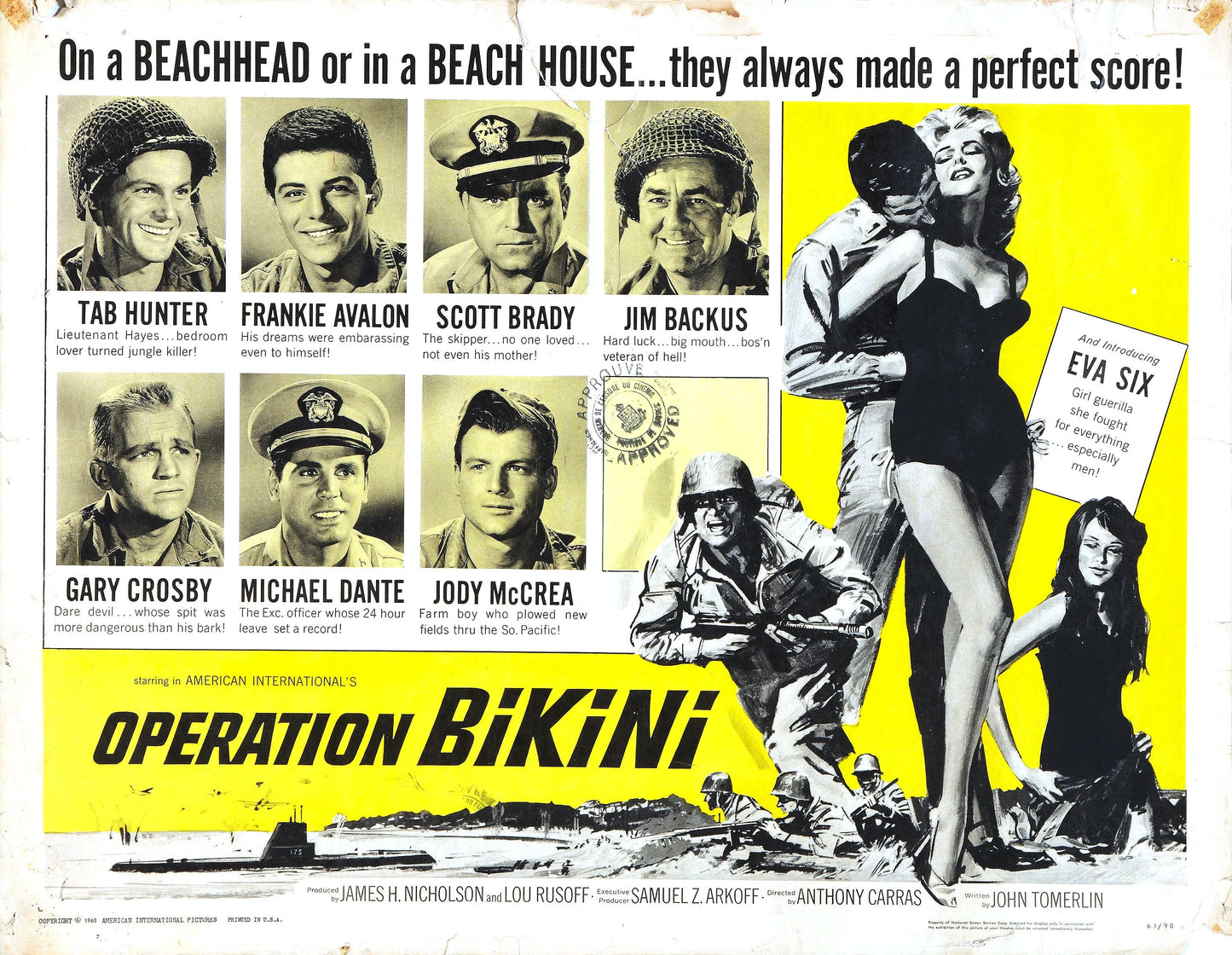 Operation Bikini 02 Movie Magnet