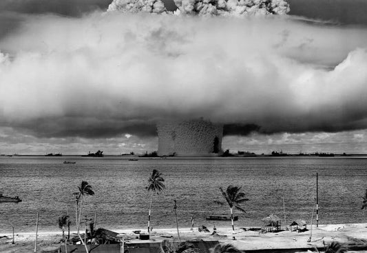 Operation Crossroads Bikini Atoll Nuclear Bomb Explosion Keychain Keychain 11 X 17