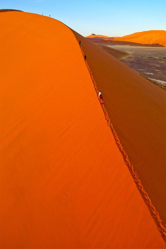 Orange Dunes In The Namib Desert Print Jigsaw Puzzle