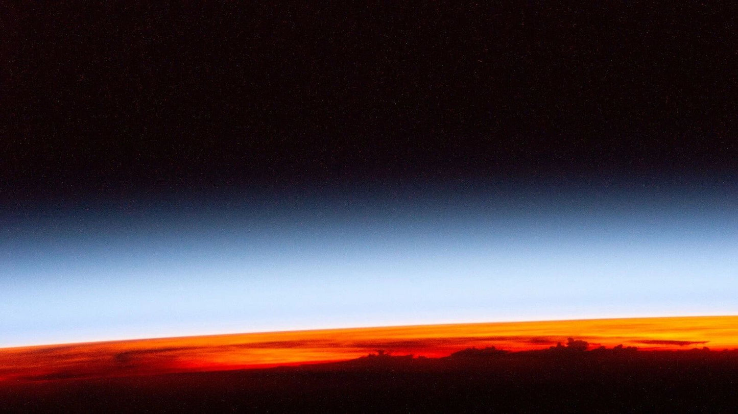 Orbital Sunrise From International Space Station Nasa Photo Picture 6 X 8
