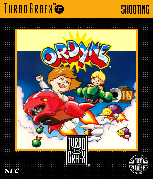 Ordyne Turbografx 16 Print Poster
