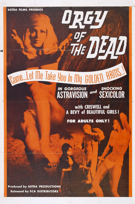 Orgy Of Dead 01 Movie Magnet