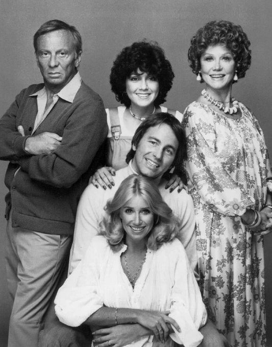 Original Cast Three'S Company Tv Sitcom Publicity Picture Photo Print