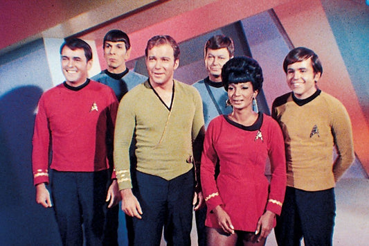 Original Star Trek Sci Fi Tv Show Cast Picture Keychain Print