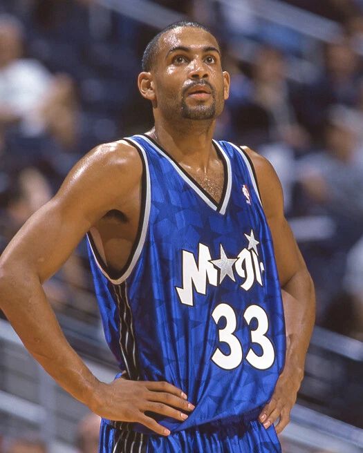Orlando Magic Grant Hill Glossy Keychain Nba Basketball Keychain