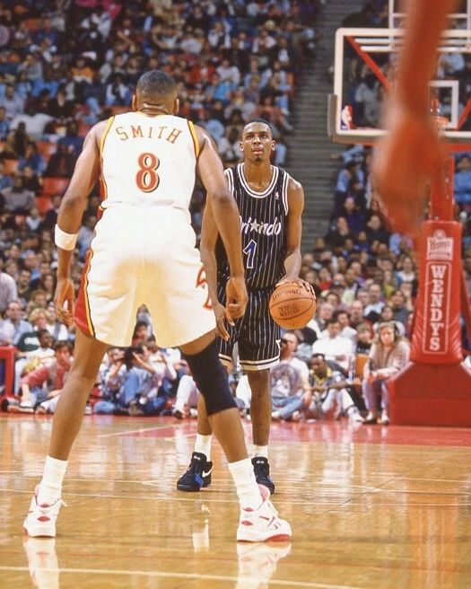 Orlando Penny Hardaway Vs Atlanta Steve Smith Keychain Keychain Magic