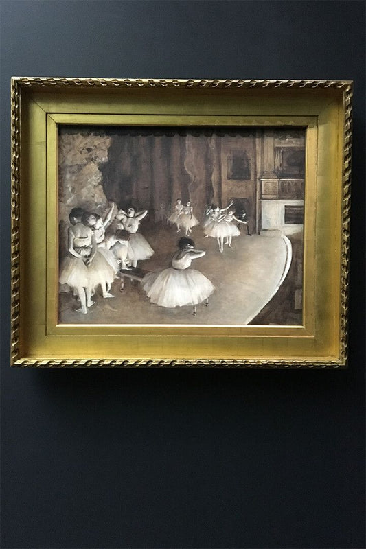 Orsay Museum A Ballet Rehearsal On Stage Jigsaw Puzzle