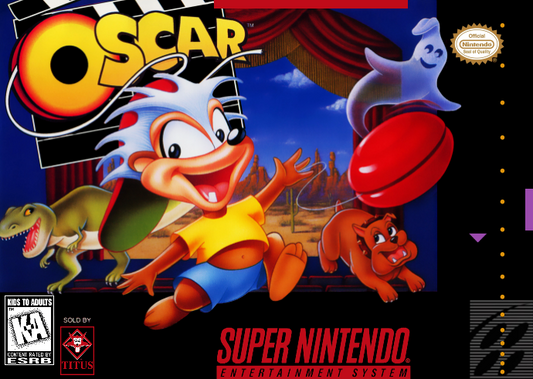 Oscar (Usa) Snes Print Poster