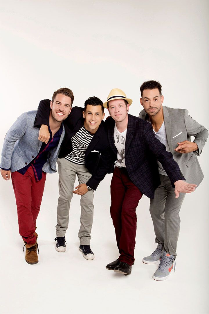 Otown Group Pose Music Band Painting Print Jigsaw Puzzle
