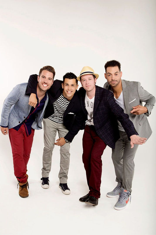 Otown Group Pose Music Band Painting Print Jigsaw Puzzle