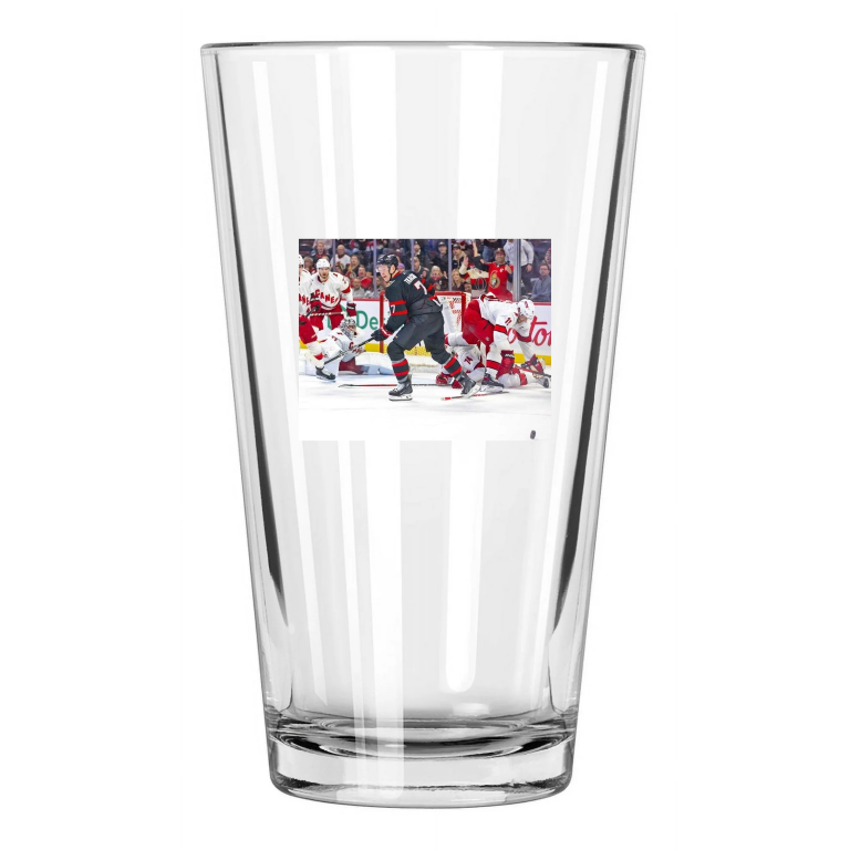 Ottawa Senators Brady Tkachuk Photo Nhl Hockey 2 Pint Beer Drinking Glass