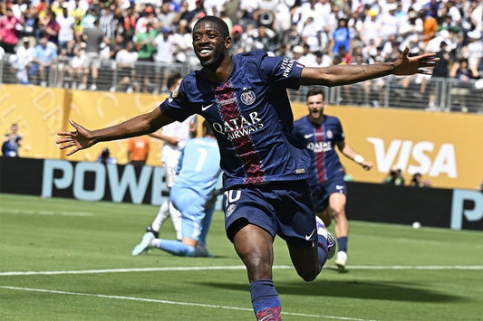 Ousmane Dembele Paris Goal Celebration World Cup 2025 Soccer Jigsaw Puzzle
