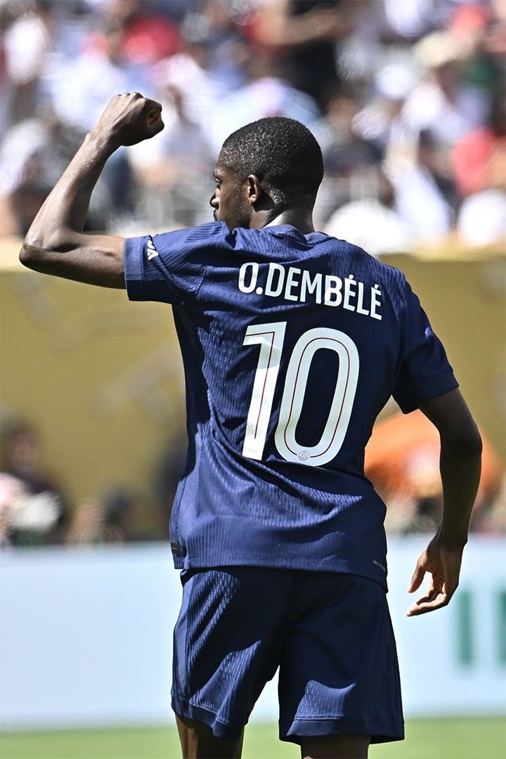 Ousmane Dembele Paris Goal Celebration World Cup 2025 Winger Jigsaw Puzzle