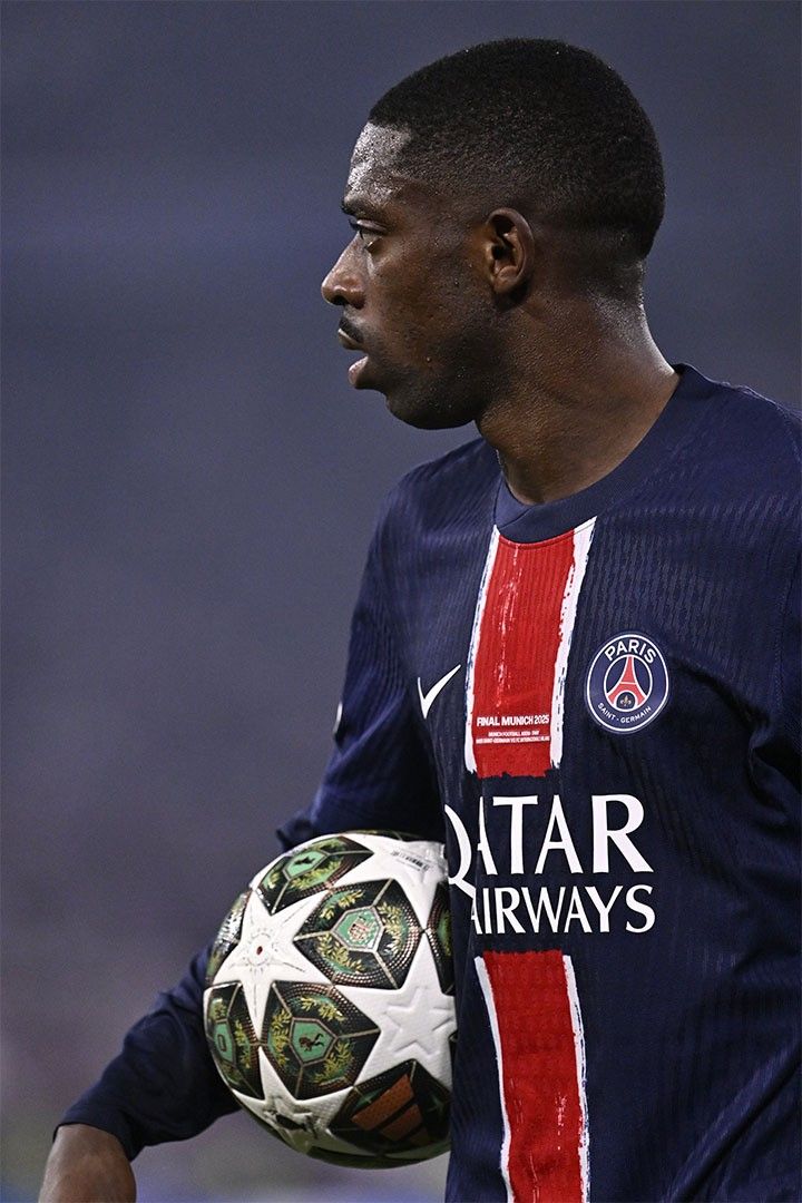 Ousmane Dembele Paris Soccer Player Champions Of Europe Sports Jigsaw Puzzle