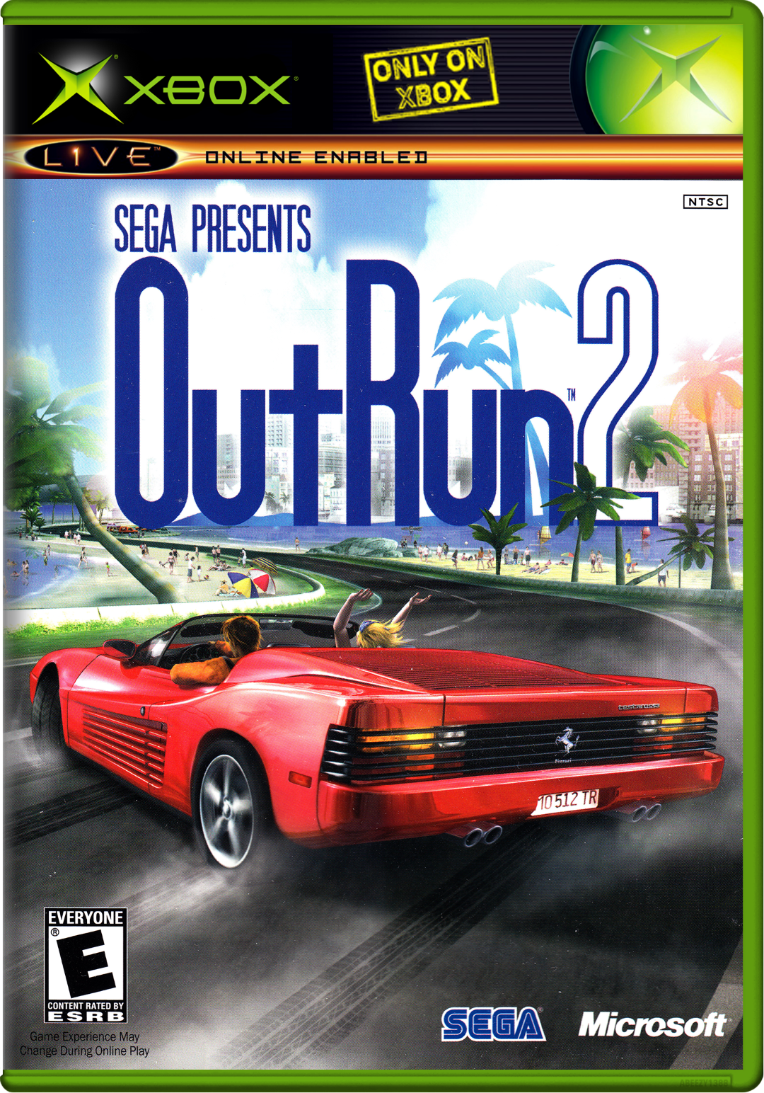 Outrun 2 Xbox Print Poster