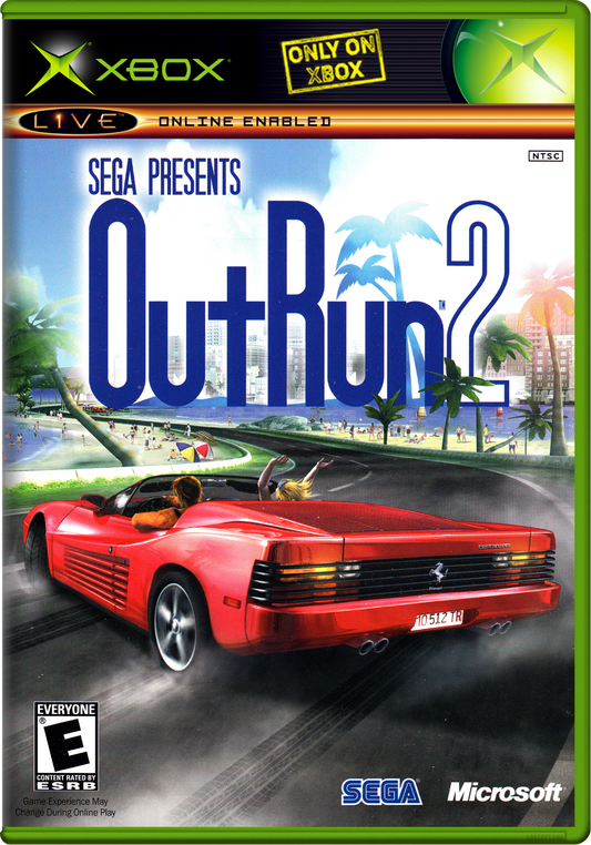 Outrun 2 Xbox Print Poster