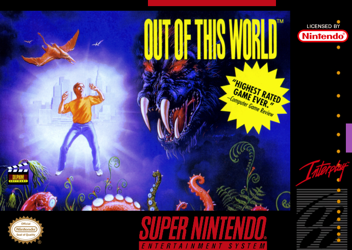 Out Of This World (Usa) Snes Print Poster