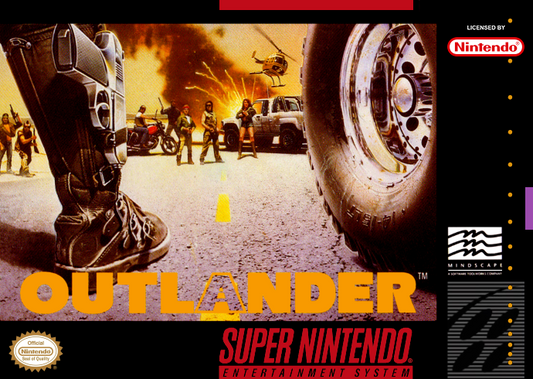 Outlander (Usa) Snes Print Poster