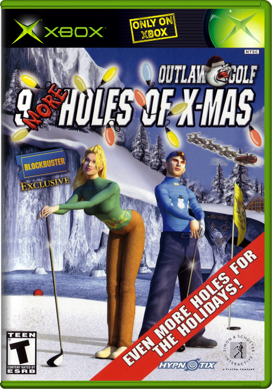 Outlaw Golf 9 More Holes Of X Mas Xbox Print Poster