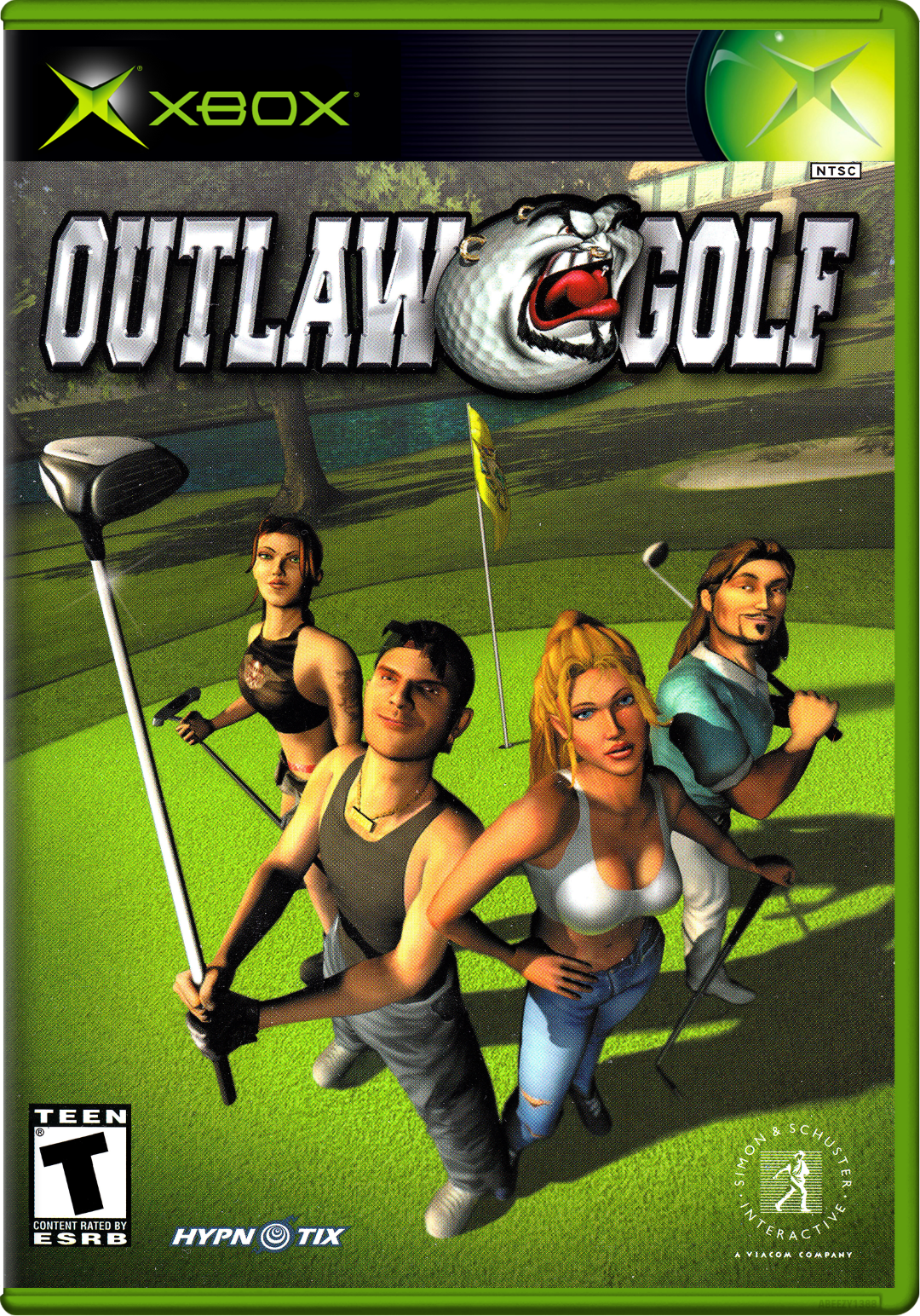 Outlaw Golf Xbox Print Poster