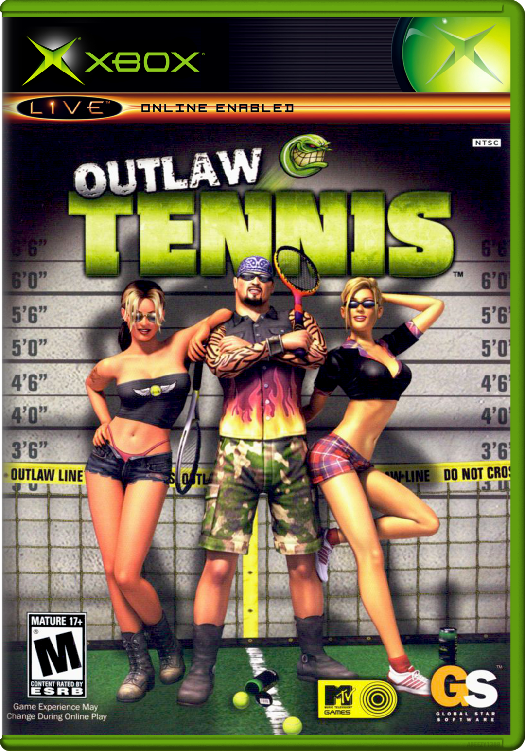 Outlaw Tennis Xbox Print Poster