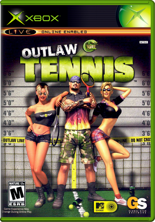 Outlaw Tennis Xbox Print Poster