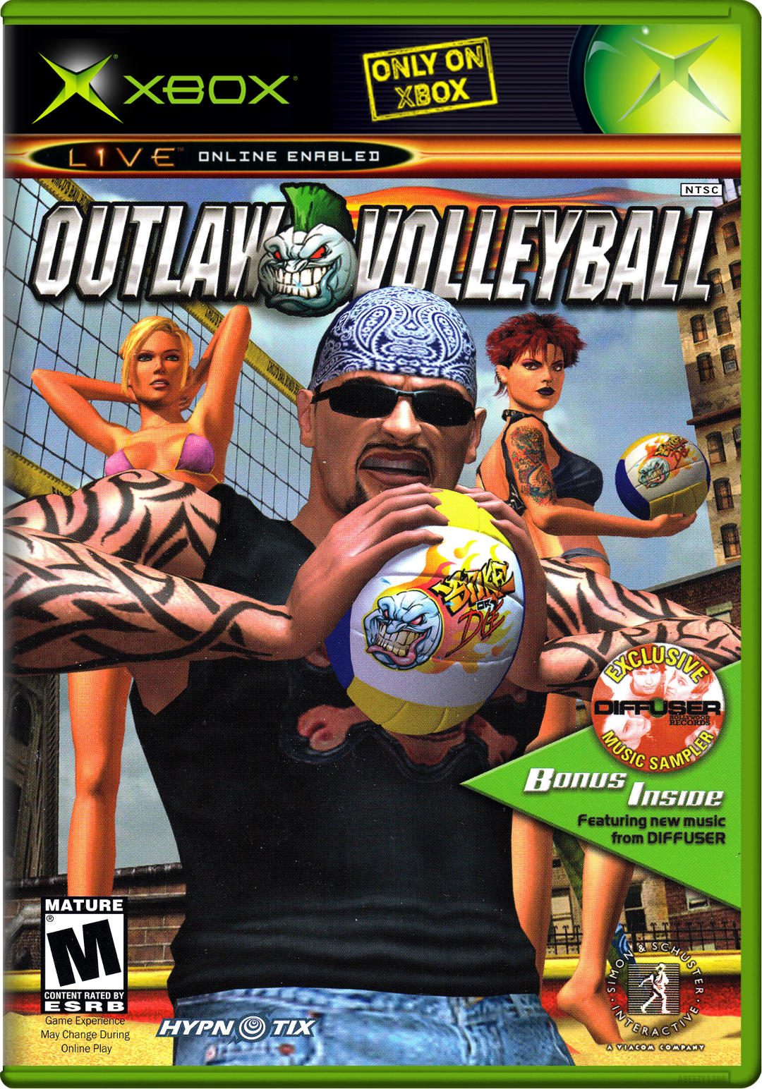 Outlaw Volleyball Xbox Print Poster