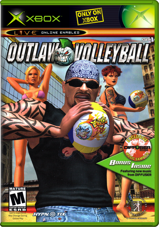 Outlaw Volleyball Xbox Print Poster