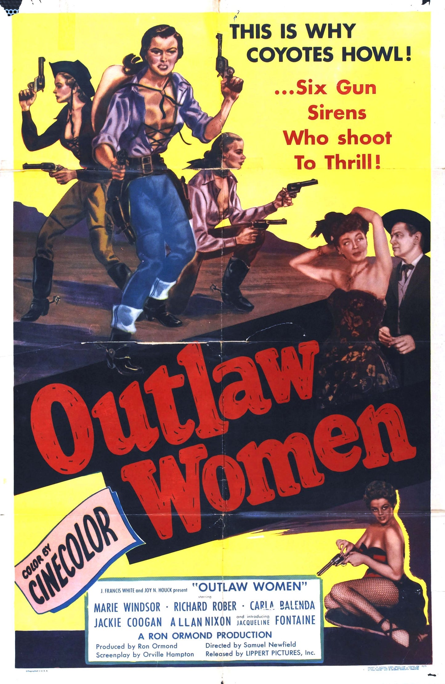 Outlaw Women 01 Movie Keychain