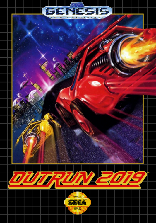 Outrun 2019 (Usa) Genesis Print Poster