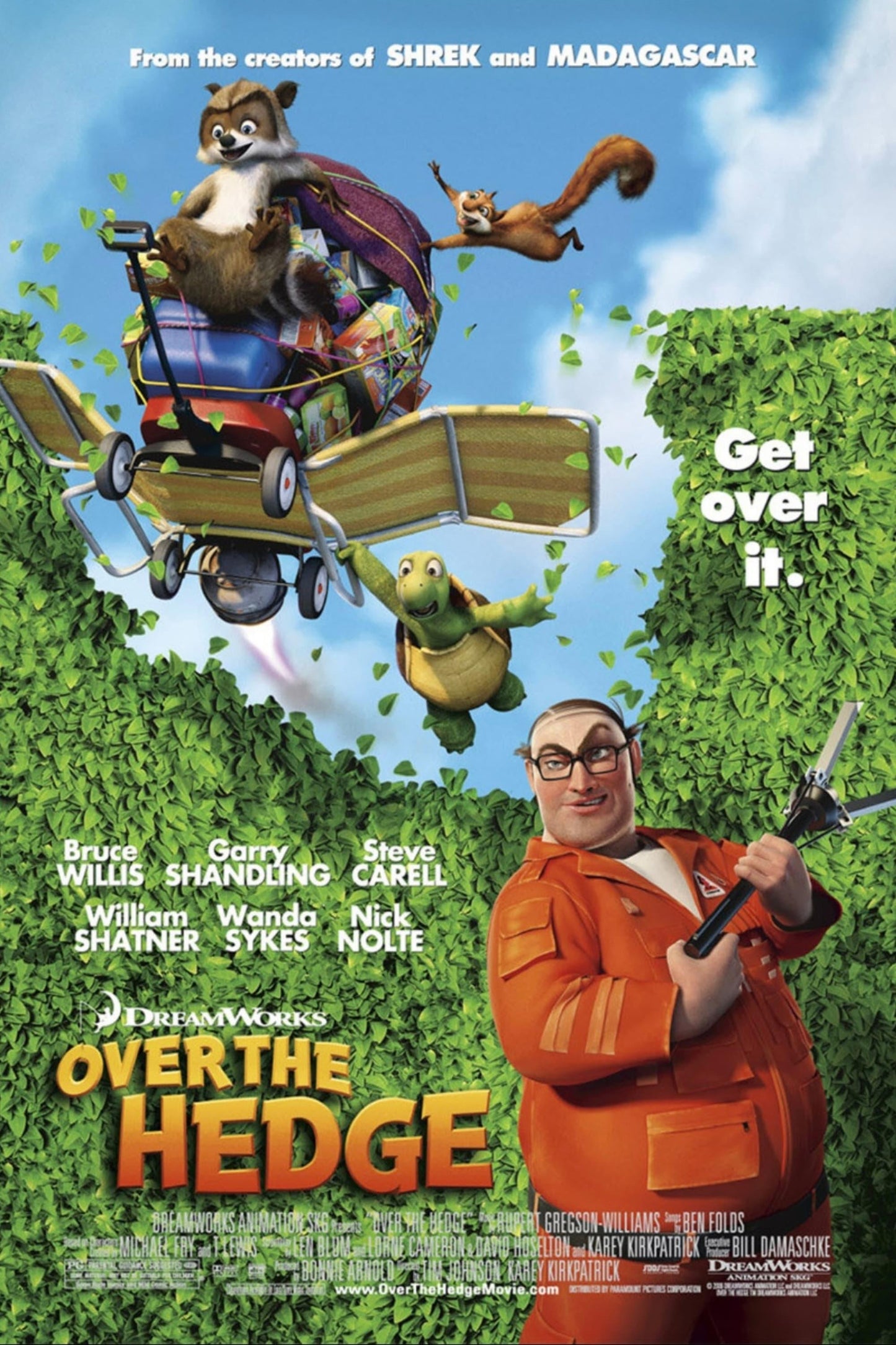 Over The Hedge (2006) Movie Magnet