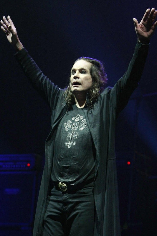 Ozzy Inspired Design Tribute To A Fallen Voice Of Metal Music Jigsaw Puzzle