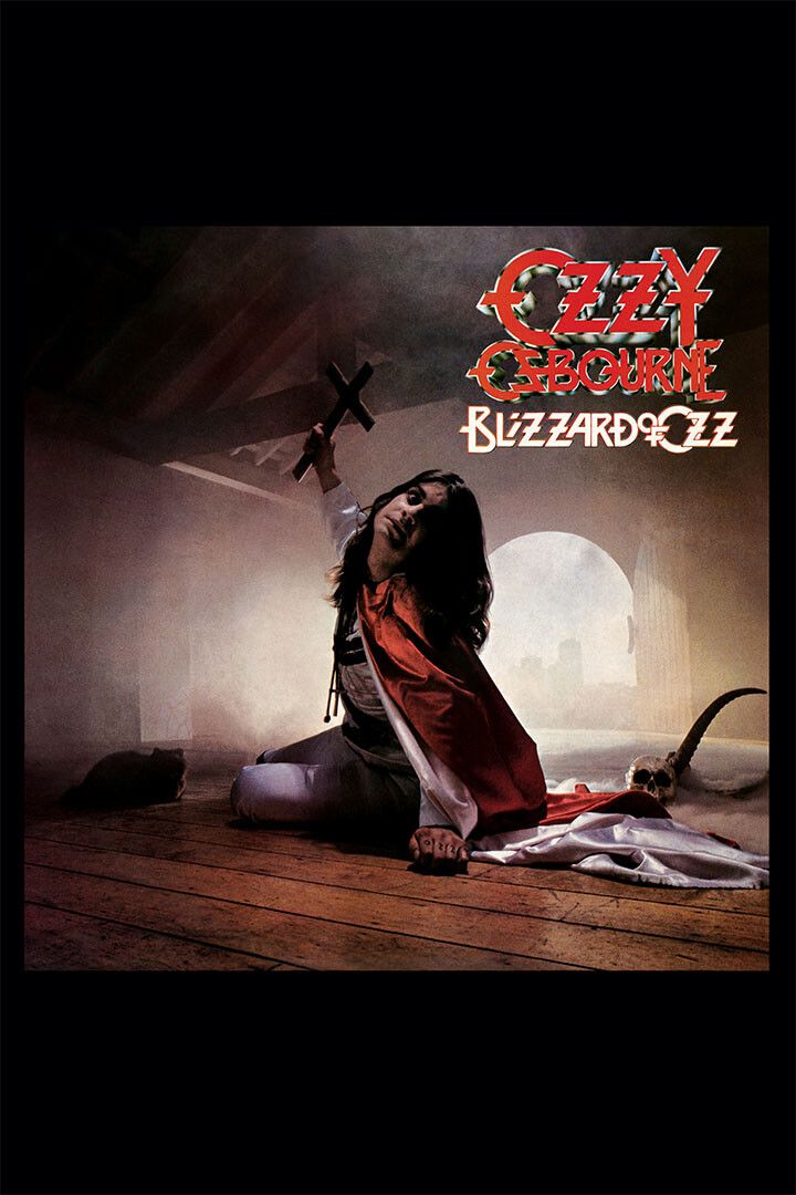 Ozzy Osbourne Blizzard Of Oz Album Art Home Decor Jigsaw Puzzle