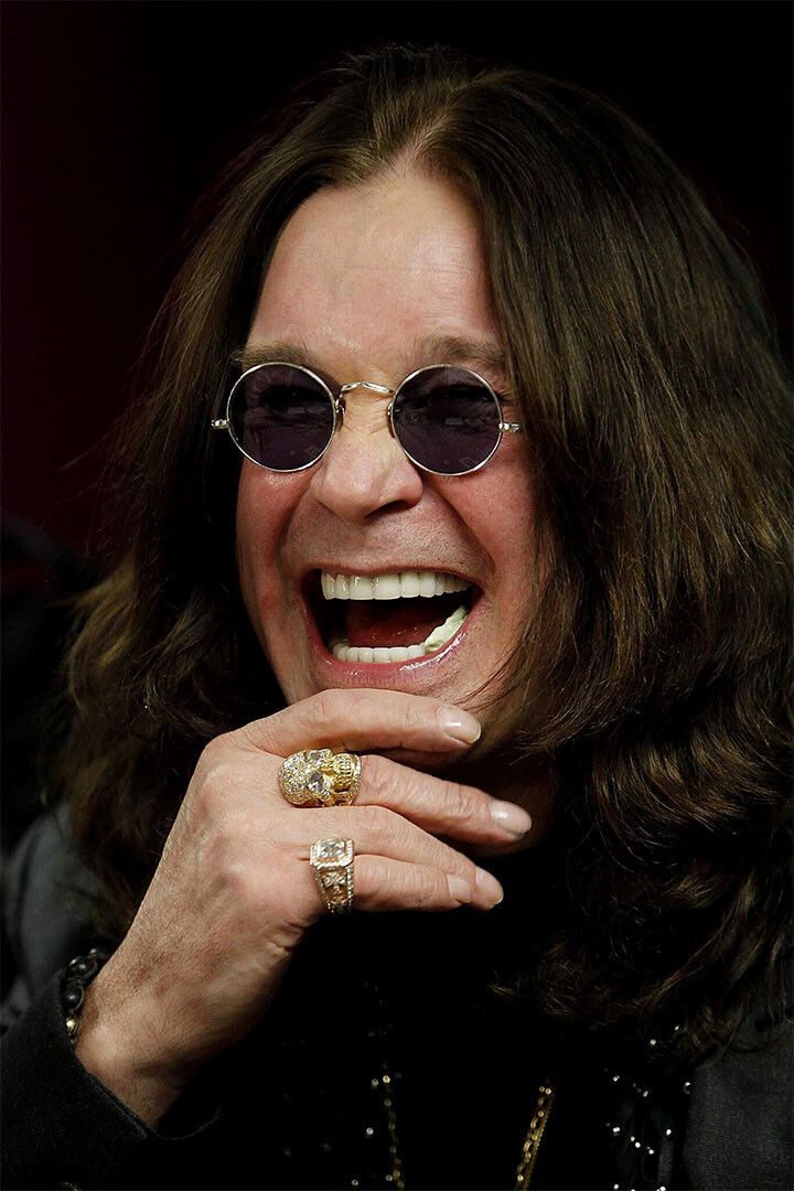 Ozzy Osbourne Smiling Pose Picture Singer Jigsaw Puzzle
