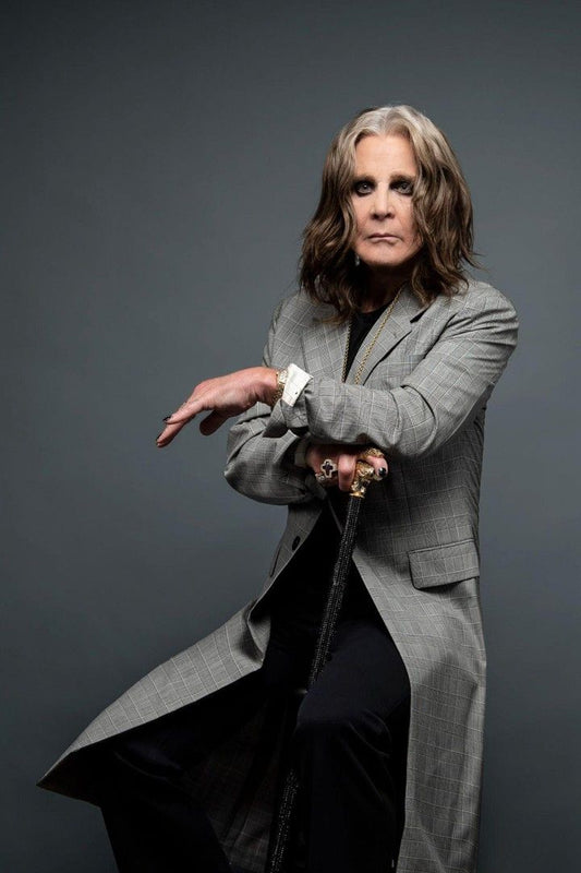 Ozzy Osbourne Tribute Graphic Voice Of Darkness Remembered Jigsaw Puzzle